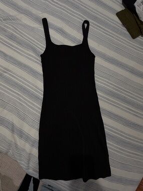 H&M Black Mini Black Dress